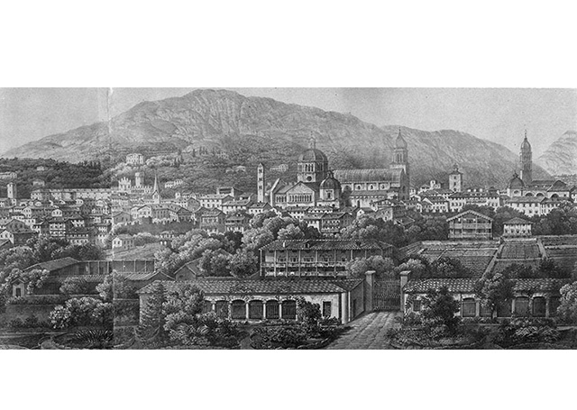 Veduta della città di Trento