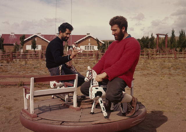 Luciano Eccher e Cesare Maestri